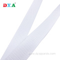 High Strength 25mm 30mm White Polypropylene PP Webbing